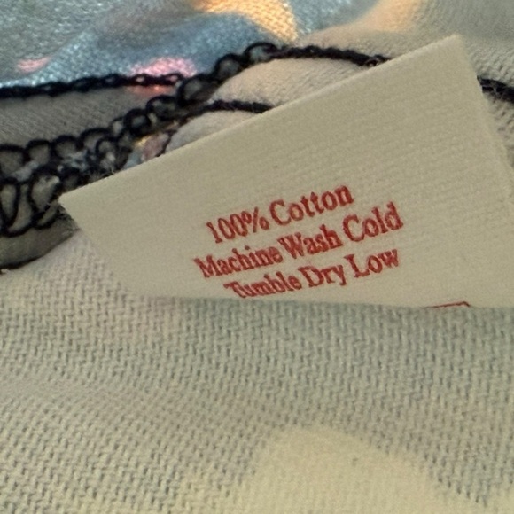 Lisa Says Gah Nuuly Farmers Market Cropped Button Jacket Size XS NWT Blue Fruit - Picture 8 of 8